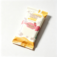 Emballage personnalisé en sachet oreiller de qualité alimentaire pour barres protéinées, barres énergétiques, barres de céréales, emballages de collations et de biscuits