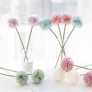Cerisier artificiel pour décoration <span class=keywords><strong>de</strong></span> maison, 1 pièce, meilleur prix à faire soi-même, fleur <span class=keywords><strong>de</strong></span> <span class=keywords><strong>pompons</strong></span>, chrysanthème en soie - Product Image 2