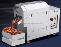 5kg Automatique En Acier Inoxydable Électrique Gaz Grain De Café Graine Noix Noix Torréfacteur Arachide Torréfaction Machine