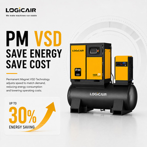 เครื่องจักรอุตสาหกรรมแบบเงียบ LOGICAIR 4 in 1 พร้อมเครื่องอบแห้งในตัว สำหรับเครื่องจักรสิ่งทอ - Product Image 1