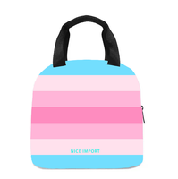 Sac à lunch arc-en-ciel Sapphic pour femmes et hommes, sac fourre-tout réutilisable, sacs à lunch isothermes pour le travail, le pique-nique, l'école ou les voyages