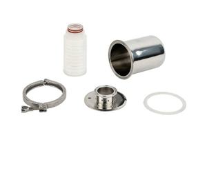 جهاز التنفس الصحي ، صمام فلتر الهواء المصقول من الفولاذ المقاوم للصدأ ، فلتر جسم خزان تخزين الغاز الملحوم - Product Image 4