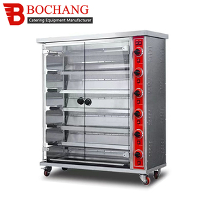 Dispositivo giratorio <span class=keywords><strong>de</strong></span> Gas termostático para pollo, máquina <span class=keywords><strong>de</strong></span> asar, horno para freír - Product Image 3