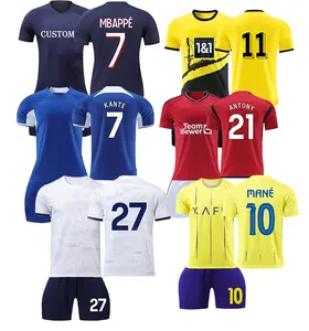 Latest thailand football jersey designs retro 2023 2024 club america reversible soccer jersey