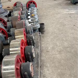 Rodillos de Empuje de Acero Forjado de Alta Calidad y Resistentes al Desgaste, Suministros del Fabricante, Anillos de Rodadura para Engranajes Grandes, Hornos Industriales - Product Image 2