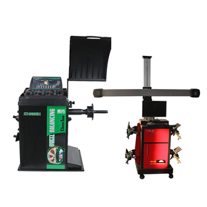 Équilibreuse de roues semi-automatique CHENTUO CT-9901H avec fonction infrarouge, certifiée CE ISO, largeur de jante 12"-24", poids max. de la roue 70 kg - Product Image 1