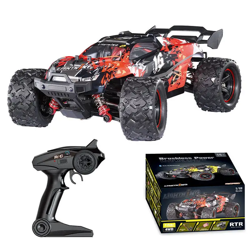 Wholesale 2.4GHz outdoor1 18 52km/h Brushless High Speed RC Drift Cars 4WD 4x4 Off Road Radio Remote Control Car