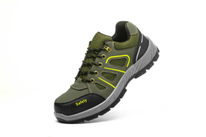Chaussures <span class=keywords><strong>de</strong></span> sécurité pour hommes Jiankun JK-8006 noires, à embout en acier, pour la construction, le travail en usine, la randonnée, chaussures <span class=keywords><strong>de</strong></span> sécurité pour l'été - Product Image 3