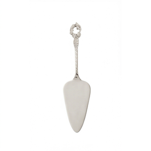 Modern Stainless Steel Cake Server Spoon With Ornate Handle Dishwasher Safe Ideal For Parties Celebrattion And Weddings - Product Image 1