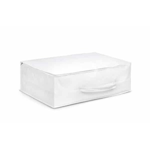 Borsa Protettiva per Piumoni 60 X 40 X 20 Cm in Tessuto Non Tessuto Ignifugo di Polipropilene Bianco - Product Image 5