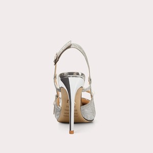 Sandali con Tacco Alto Lilywei, <span class=keywords><strong>Scarpe</strong></span> da Donna Eleganti con Cinturino Posteriore, <span class=keywords><strong>Scarpe</strong></span> da <span class=keywords><strong>Sposa</strong></span> - Product Image 4