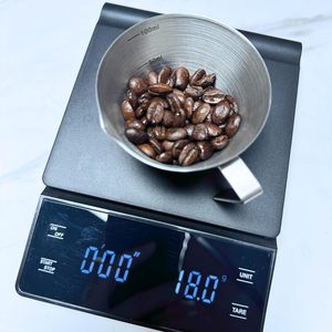 อุปกรณ์เสริมกาแฟเอสเพรสโซ่สแตนเลส ถ้วยตวงกาแฟพร้อมสเกลคู่ - Product Image 5