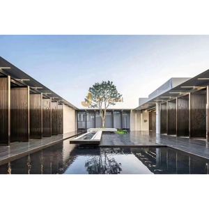 ANN7154 Modern Custom Coated Stainless Steel Printed Multi-Functional Durable <b>Decorative</b> <b>Screen</b> Divider Interior Lobby - Product Image 1