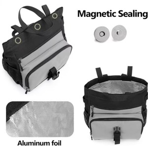 Échantillon Gratuit : Sac à Craie d'Escalade avec Aimants, Grand Seau à Craie à Enroulement avec Doublure en Aluminium - Product Image 2