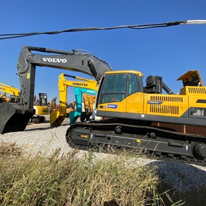 Excavatrice de chantier japonaise d'origine, économique en carburant et puissante, 48 tonnes, Volvo EC480DL, d'occasion, excavatrice sur chenilles - Product Image 3