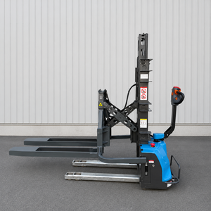 รถยกพาเลทแบบเดินตาม แบตเตอรี่ลิเธียม รับน้ำหนัก 1500 กก. รุ่น OEM มินิลิฟท์ - Product Image 1