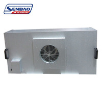 Hotte à flux d'air laminaire H14 certifiée CE avec une efficacité de 99.99% Nouvelle unité de filtre à ventilateur Ffu Filtre HEPA pour salle blanche