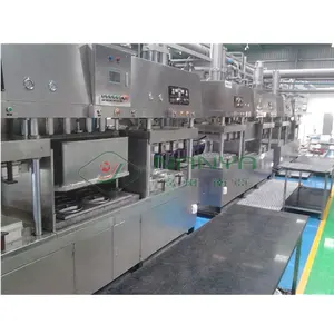 sugarcane bagasse bamboo pulp disposable tableware forming machine