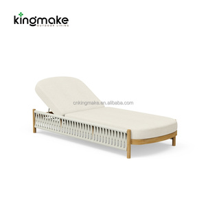 Muebles Modernos para Exteriores, Tumbona para Piscina, Silla de Aluminio, Tumbona para Playa, Piscina, Hotel y Patio - Product Image 3