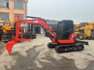 Strong and used Kubota KX155 mid-size excavator with original components in great condition ready for <b>heavy</b>-<b>duty</b> digging - Product Image 2