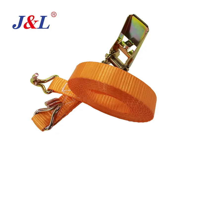 Julisling tow straps for car truck secure  cargo lashing slings in heavy duty industrial 1T 4m customized