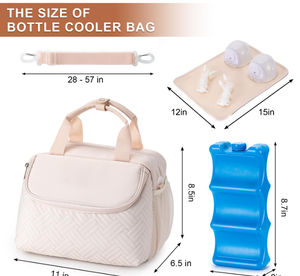 Bre As Tmilk Cooler Bags Bolsa con aislamiento personalizado Lona Cooler Bag Aislamiento Aluminio Foil Pocket - Product Image 2