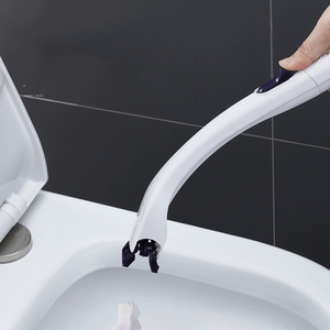 <span class=keywords><strong>Brosse</strong></span> de toilette jetable 100% dégradable <span class=keywords><strong>à</strong></span> <span class=keywords><strong>usage</strong></span> <span class=keywords><strong>unique</strong></span> baguette en plastique bleu tissus non tissés <span class=keywords><strong>brosse</strong></span> de nettoyage de toilette - Product Image 1