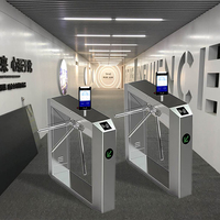 Porte complètement automatique de barrière de tourniquet de trépied de contrôle d'accès de 3 bras de haute sécurité pour le contrôle de sécurité