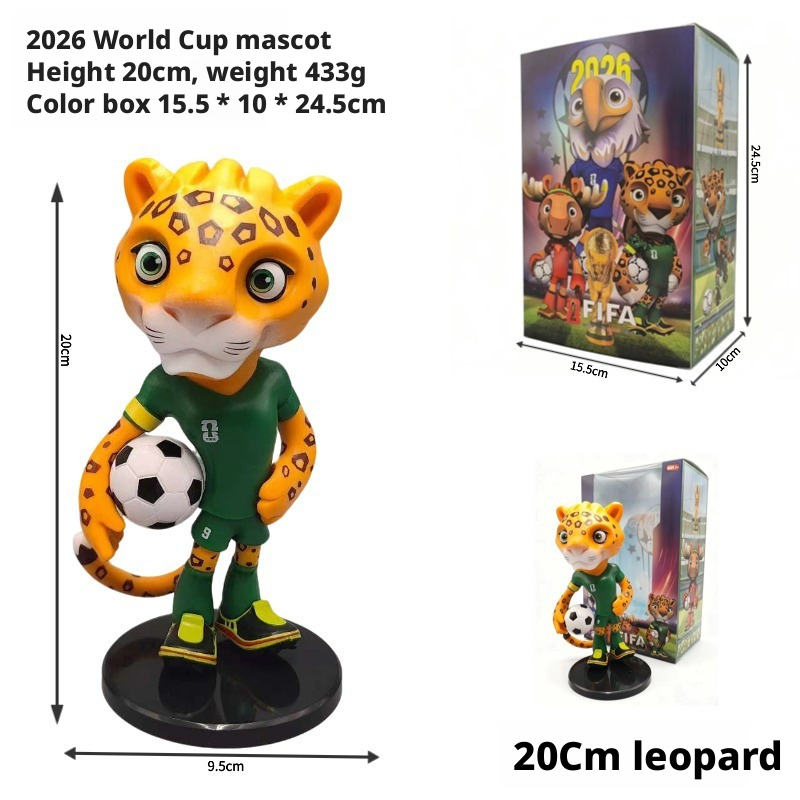 20cm American Leopard [Shrink Wrap Color Box]