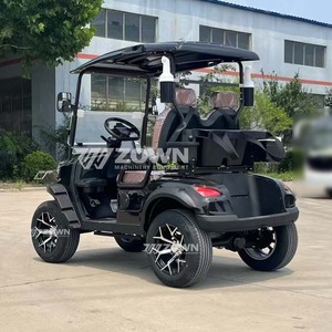 Carrito de Golf Eléctrico ZOWN de 4 Plazas, Peso en Vacío de 300-400 kg, Velocidad Máxima de 30 km/h, para Uso en Mantenimiento de Villas - Product Image 4