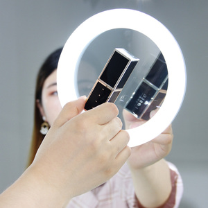 <span class=keywords><strong>Espejo</strong></span> de pared <span class=keywords><strong>con</strong></span> lupa de música de lujo, retroiluminado, Led inteligente, iluminado <span class=keywords><strong>con</strong></span> pantalla de tiempo, electrónico - Product Image 6