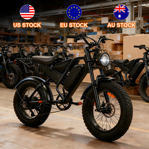 Vélo électrique tout-terrain 250W avec pneus larges, homologué E-Mark, freins à disque, suspension intégrale pour routes australiennes et ville – Modèle V8 V20 en stock en Australie - Product Image 6