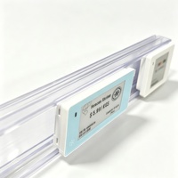 Supports d'étiquettes électroniques en plastique transparents Colourful-Tech CTR001 pour rayons de supermarchés et commerces de détail