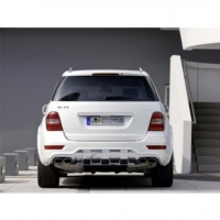 Kit de conversion de lifting et de mise à niveau style ML63 AMG : Pare-chocs avant, diffuseur arrière, calandre et kit carrosserie pour Mercedes-Benz W164 2009-2012