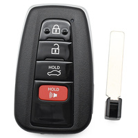 Clé télécommande universelle intelligente Autel IKEY-TY8A4AL à 4 boutons avec fonction panique et maintien du coffre, entrée sans clé