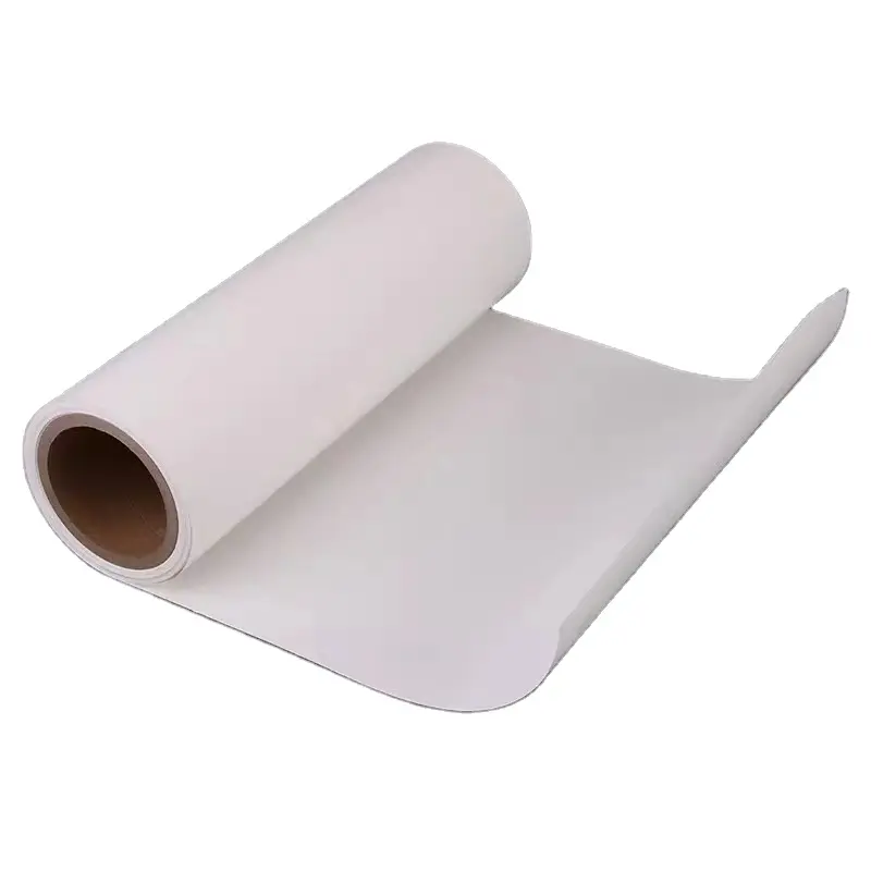 Papel de liberação de papel virgem polpa gigante rolos de papel revestido de silicone de liberação de lado único