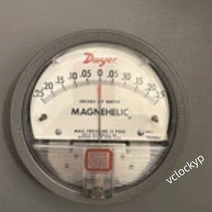 102032-00 Magnehelic Differential Pressure <b>Gauge</b> Model 2300-0 0-0.25 Used - Product Image 1