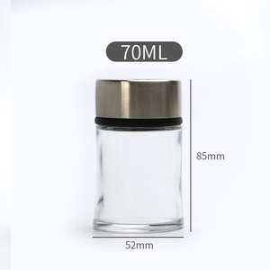 Botella de vidrio para condimentos, recipiente pequeño para especias, pimienta y sal, con tapa superior, barato, gran oferta - Product Image 5