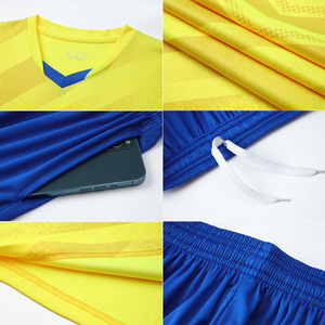 Vente en gros de maillots de <span class=keywords><strong>football</strong></span> conceptions uniformes de <span class=keywords><strong>football</strong></span> pas <span class=keywords><strong>cher</strong></span> noir jaune maillot de <span class=keywords><strong>football</strong></span> - Product Image 4