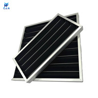 Filtre à panneaux de charbon actif économique 16x20x1 G4 de type insert, avec base en treillis métallique et cadre galvanisé, pour l'élimination des odeurs en boulangerie