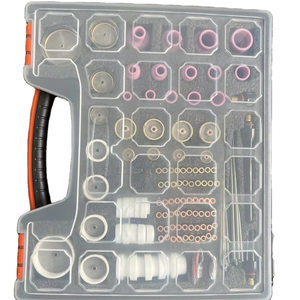 UPPER WP17/18/26 Lente de Gas Grande <span class=keywords><strong>4GL</strong></span> 153 Kits 1.6/2.4/3.2mm Antorcha TIG Consumibles de Soldadura - Product Image 2