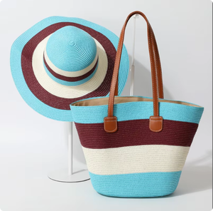 Bolso de <span class=keywords><strong>Playa</strong></span> y Picnic para Mujer Más Vendido - Bolso Tejido Colorido - El Secreto para Lucir con Estilo y Tomar Fotos Increíbles - Product Image 1