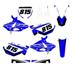 Fabrik-Großhandel <span class=keywords><strong>TZ131</strong></span> Motorradteile-Aufkleber Glänzende Motorrad-Kristallfolie Motorrad-Aufkleber für YAMAHA YZ125 250 - Product Image 1