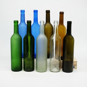 Fábrica al por mayor de moda etiqueta personalizada varias capacidades <span class=keywords><strong>botella</strong></span> de vidrio de whisky vacía con tapón de vino de corcho para bebida de whisky - Product Image 5