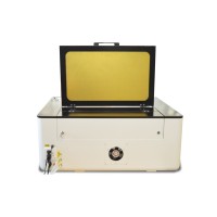 Grabador Láser de CO2 VOIERN6040 con Pantalla Táctil de 40W/50W para Acrílico/Madera/Tela/Cuero, Máquina de Grabado Láser 4060
