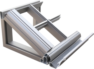 Pérgola Fuson de Fácil Montagem, Impermeável, Ecológica, com Telhado de Alumínio, Gazebo de Vidro, Casa de Jardim, Sala de Sol para Lojas de Conveniência - Product Image 2