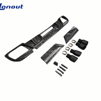 Kit de Fibra de Carbono Forjada para BMW X6M F96, Difusor de Parachoques Trasero con Puntas de Escape para BMW X6 G06 2020-2025