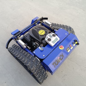 Tondeuses à gazon robotisées à chenilles en caoutchouc les plus vendues et les moins chères, mini-tondeuse robotisée télécommandée pour jardin/ferme - Product Image 5