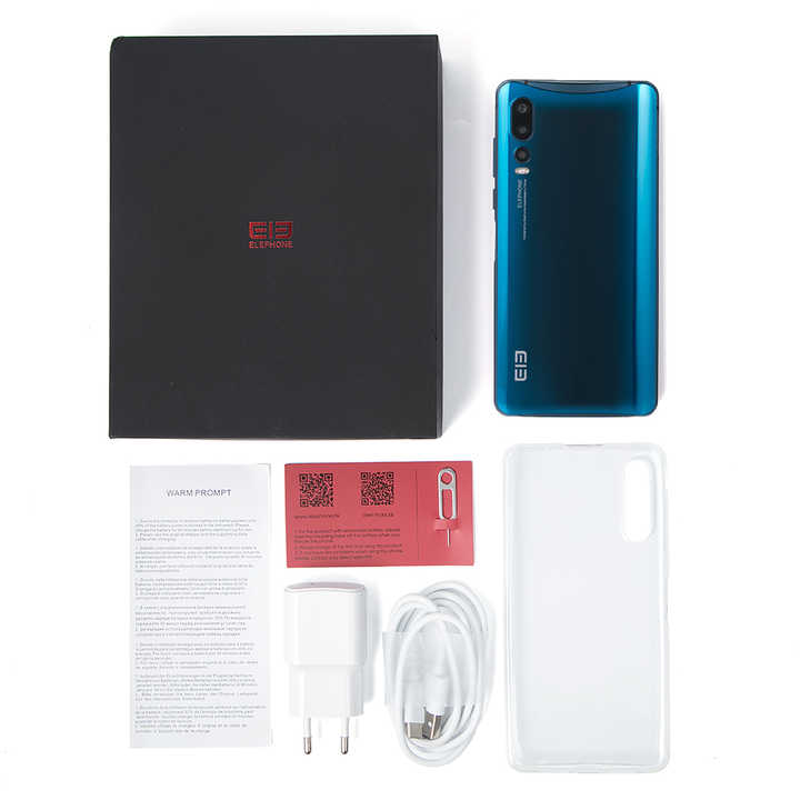 Elephone U2 - Full Screen Pop up Camera 16MP Triple Camera 