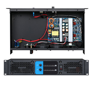 Amplificador Digital Clase D de 2 Canales ET2500 para DJ Móvil e Instalación Fija de Audio Comercial - Product Image 1